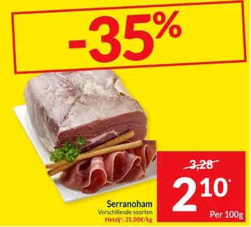 Aanbieding: Serrano