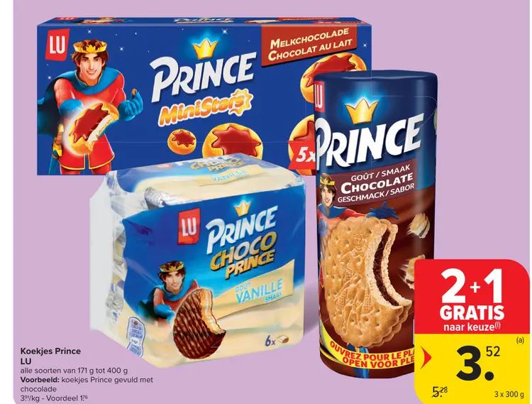 Promotie: Koekjes Prince