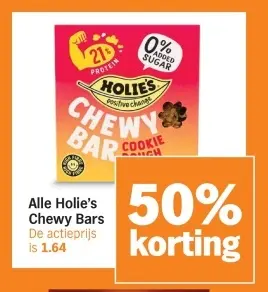 Aanbieding: Alle Holie's Chewy Bars