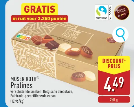 Promotie: Pralines