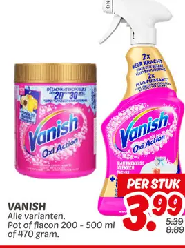 Aanbieding: Vanish