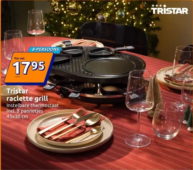 Aanbieding: raclette grill
