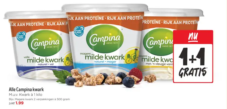Aanbieding: Campina kwark