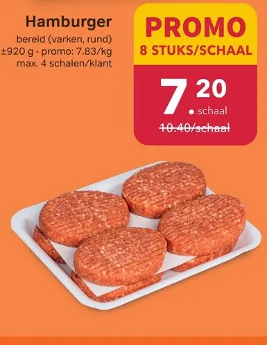 Promotie: Hamburger