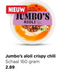 Aanbieding: Jumbo's aïoli crispy chili
