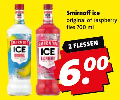 Aanbieding: Smirnoff ice