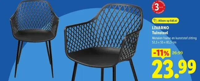 Aanbieding: Tuinstoel