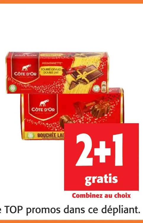 Offre: Chocolat Côte d'Or 