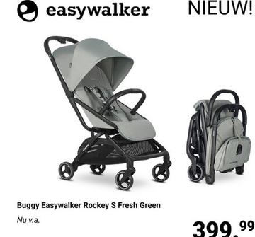 Aanbieding: Buggy Easywalker Rockey S Fresh Green