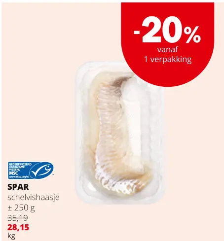 Promotie: schelvishaasje