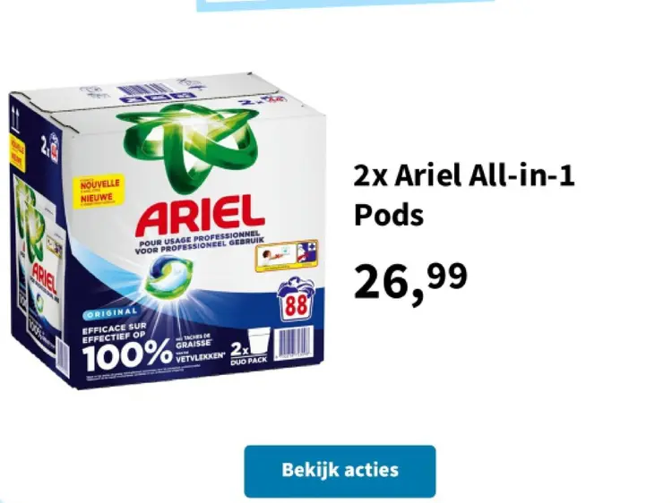 Aanbieding: Ariel All-in-1 Pods