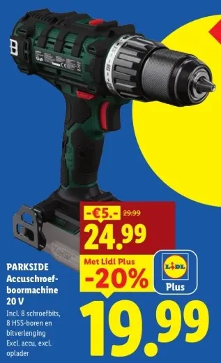 Aanbieding: Accuschroefboormachine