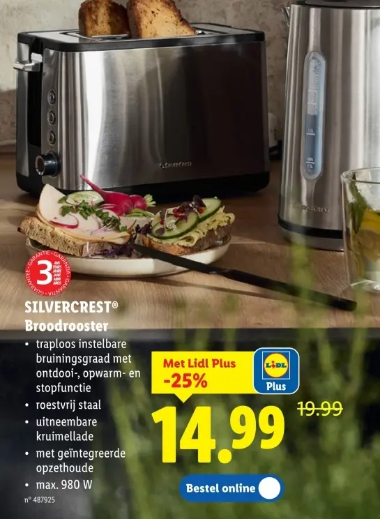 Aanbieding: Broodrooster