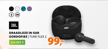 Aanbieding: JBL TUNE Flex 2 Zwart