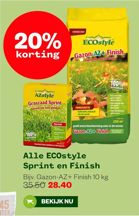 Aanbieding: Sprint en Finish