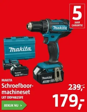 Aanbieding: Schroefboormachineset