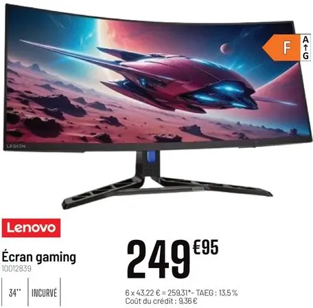 Offre: Écran gaming