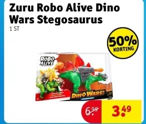 Promotie: Zuru Robo Alive Dino Wars Stegosaurus