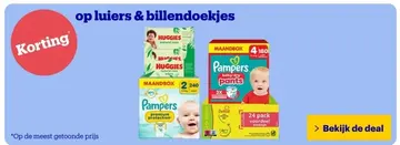 Aanbieding: luiers & billendoekjes