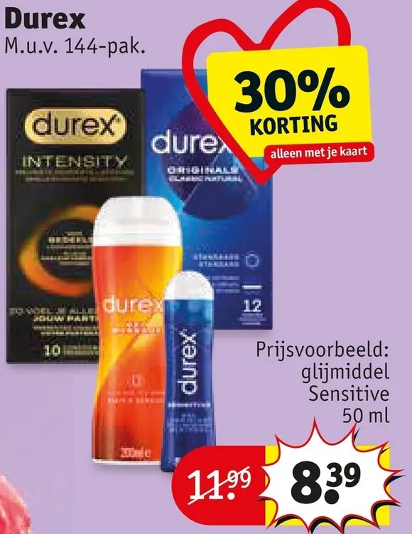 Promotie: Durex