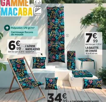 Offre: LA GALETTE DE CHAISE