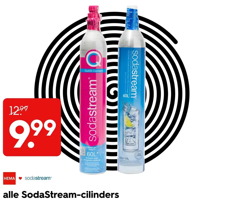 Aanbieding: Alle SodaStream-cilinders
