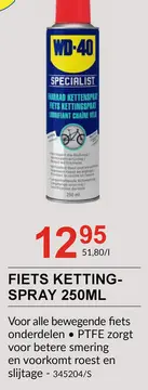 Aanbieding: Fiets ketting-spray