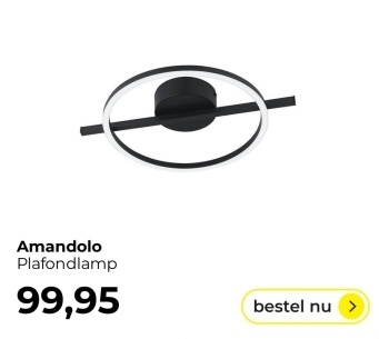 Aanbieding: Amandolo Plafondlamp