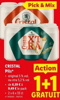 Offre: CRISTAL Pils