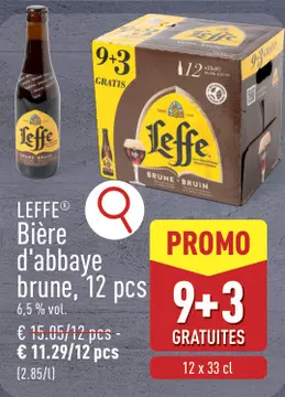 Offre: LEFFE® Bière d'abbaye brune