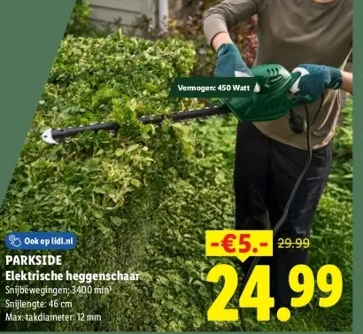 Aanbieding: Elektrische heggenschaar