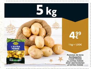 Promotie: Pommes de terre / Aardappelen