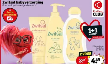 Aanbieding: Zwitsal babyverzorging
