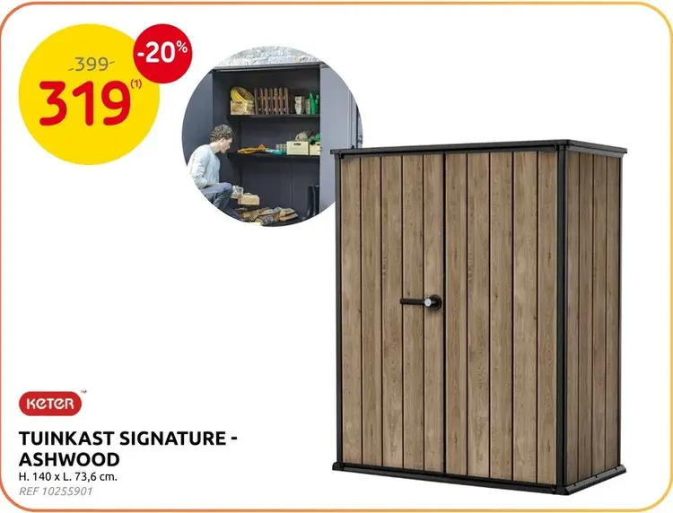 Promotie: Tuinkast Signature - Ashwood