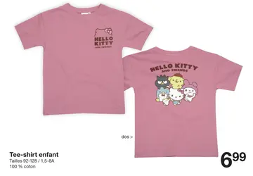 Offre: Tee-shirt enfant