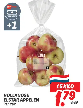 Aanbieding: Hollandse elstar appelen