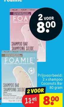 Aanbieding: FOAMIE Shampoo Bar