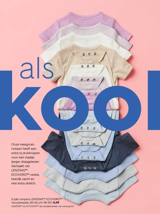 Aanbieding: 2-pak rompers