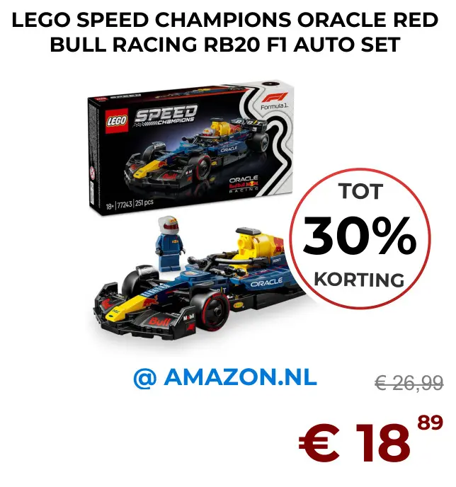 Aanbieding: Lego speed champions ORACLE RED BULL RACING r