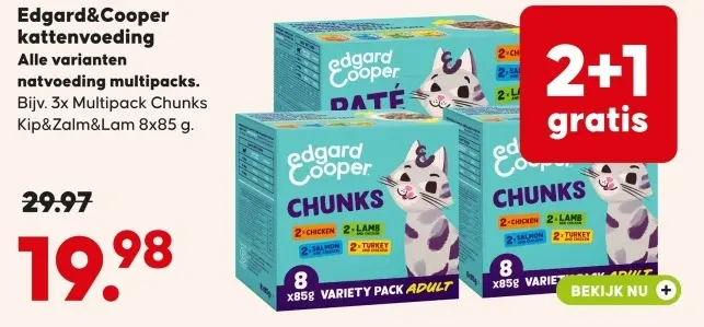 Aanbieding: Kattenvoeding Alle varianten natvoeding multi