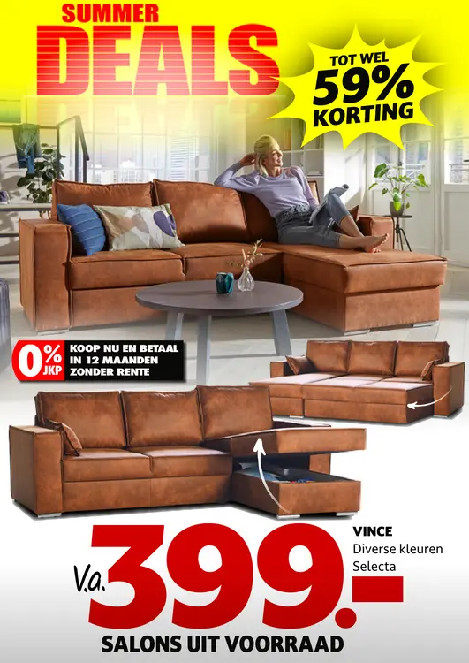 Promotie: Salon Vince