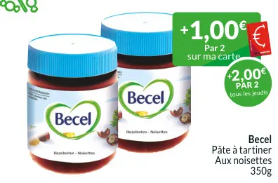 Offre: Pâte à tartiner Aux noisettes