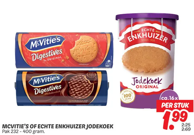 McVitie's of Echte Enkhuizer Jodekoek