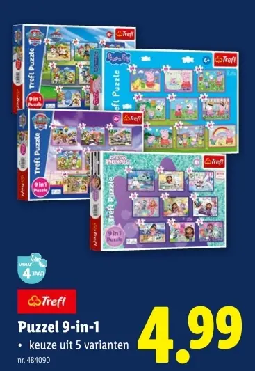 Aanbieding: Puzzel 9-in-1