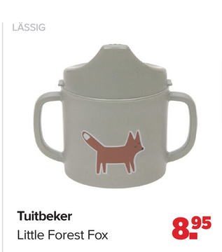 Aanbieding: LÄSSIG Tuitbeker Little Forest Fox