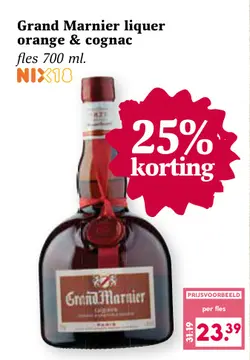 Aanbieding: Grand Marnier liquer orange & cognac