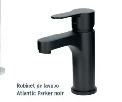 Offre: Robinet de lavabo Atlantic Parker noir