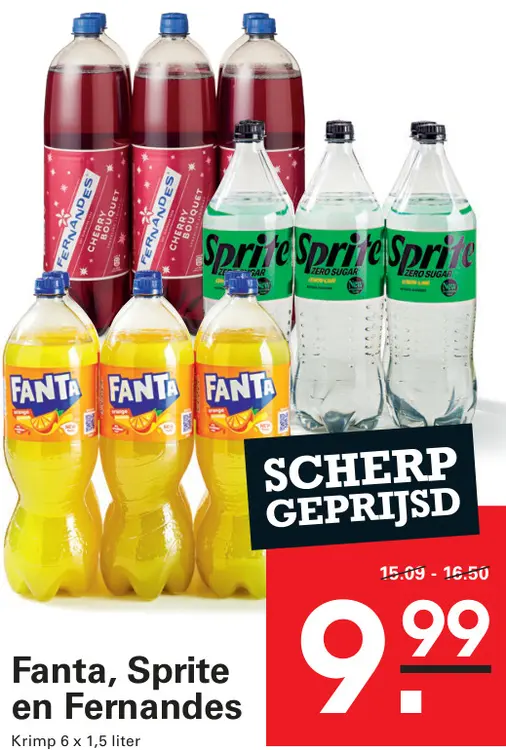 Aanbieding: Fanta, Sprite en Fernandes