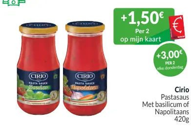 Promotie: Pastasaus
