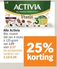 Aanbieding: Alle Activia